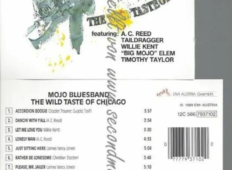 CD--MOJO BLUES BAND--THE WILD TASTE ansehen