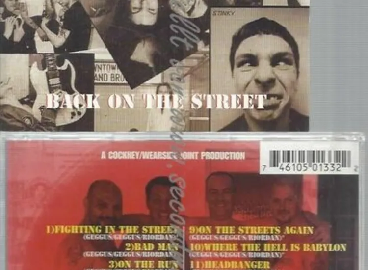 CD--COCKNEY REJECTS--BACK ON THE STREETS ansehen