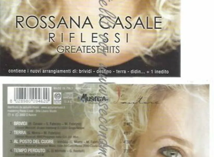 CD--ROSSANA CASALE--RIFLESSI GREATEST HITS ansehen