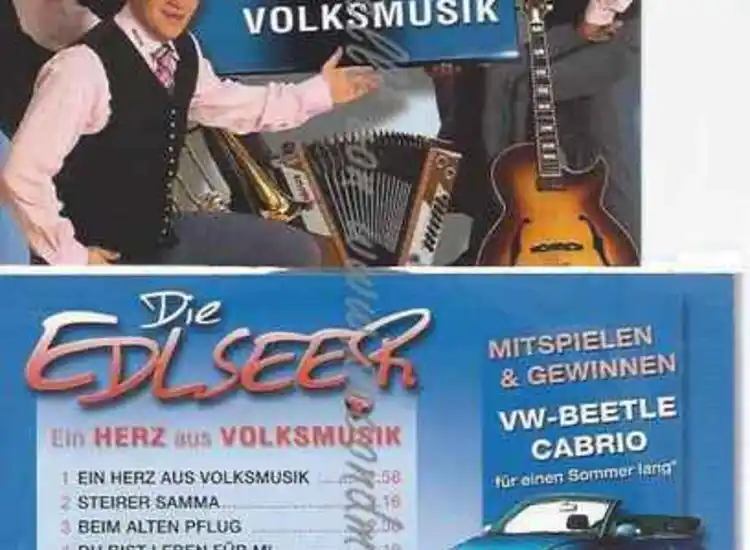 CD--DIE EDLSEER--EIN HERZ AUS VOLKSMUSIK ansehen