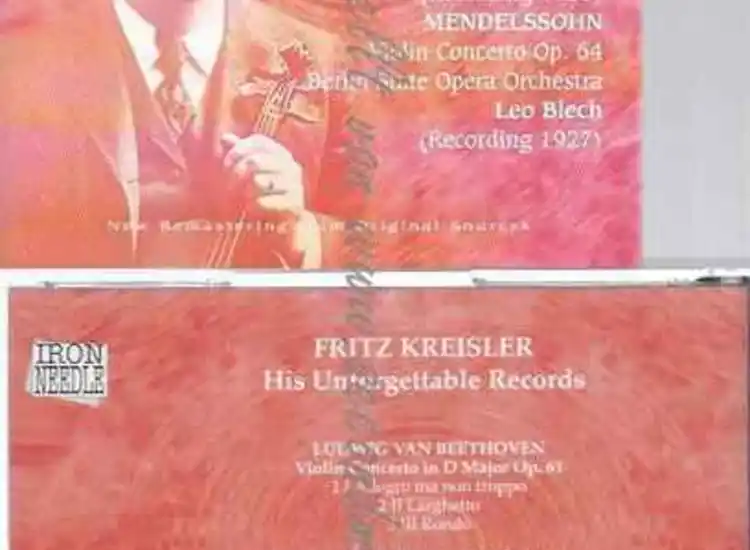 CD--KREISLER,FRITZ, ..., ET AL.--HIS UNFORGETTABLE RECORDS ansehen