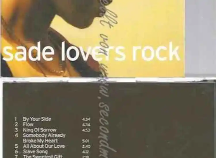 CD--SADE--LOVERS ROCK ansehen