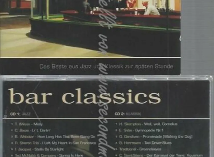 CD--VARIOUS ARTISTS--BAR CLASSICS | DOPPEL-CD ansehen