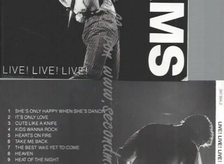 CD--BRYAN ADAMS--LIVE! LIVE! LIVE! ansehen