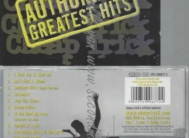 CD--CHEAP TRICK--AUTHORIZED GREATEST HITS ansehen