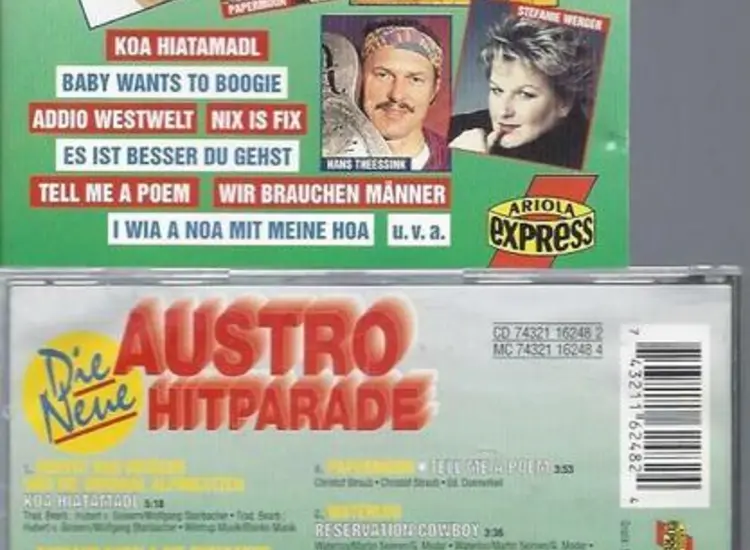 CD--DIE NEUE AUSTRO HITPARADE //LANG/ THESSINK// FENDRICH ansehen