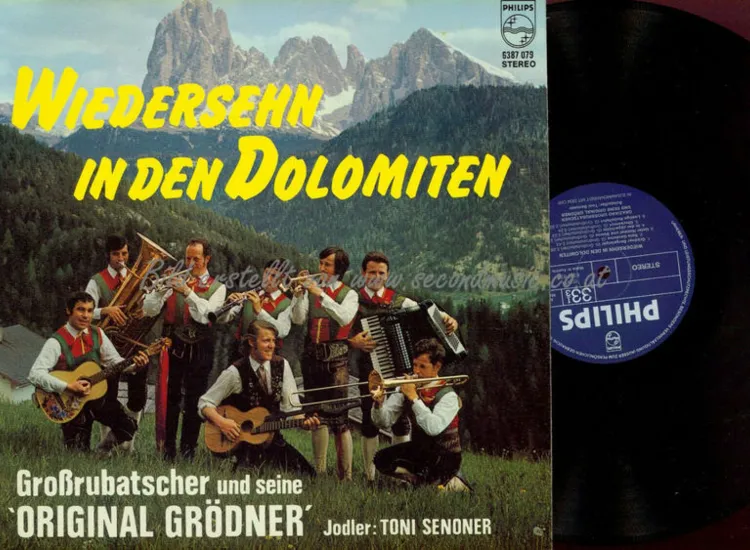 LP-ORIGINAL GRÖDNER WIEDERSEHN IN DEN DOLOMITEN// GROSSRUBATSCHER ansehen