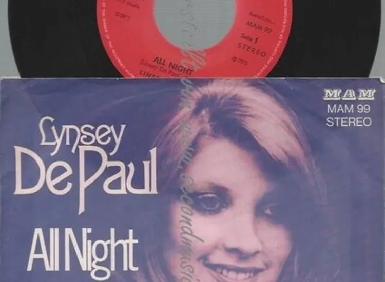 Lynsey De Paul ‎– All Night ansehen