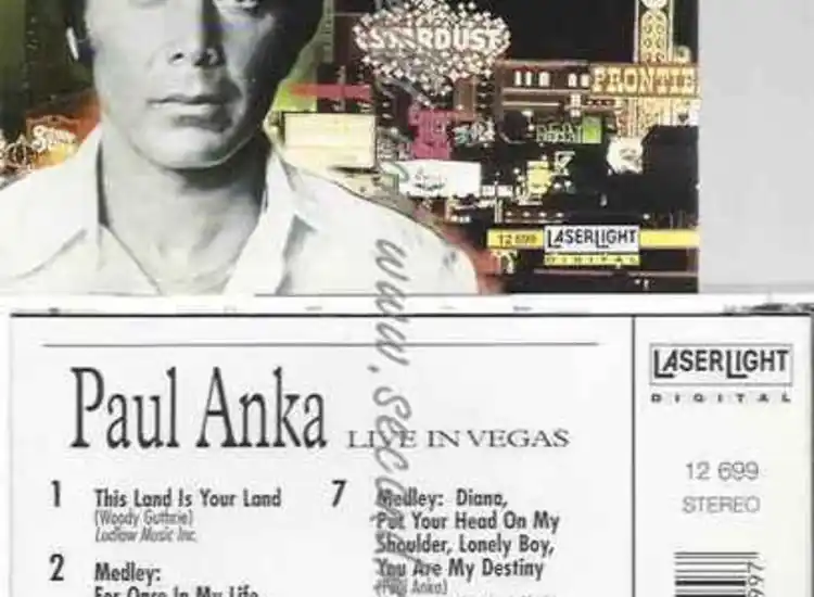 CD--PAUL ANKA--PAUL ANKA-LIVE IN VEGAS ansehen