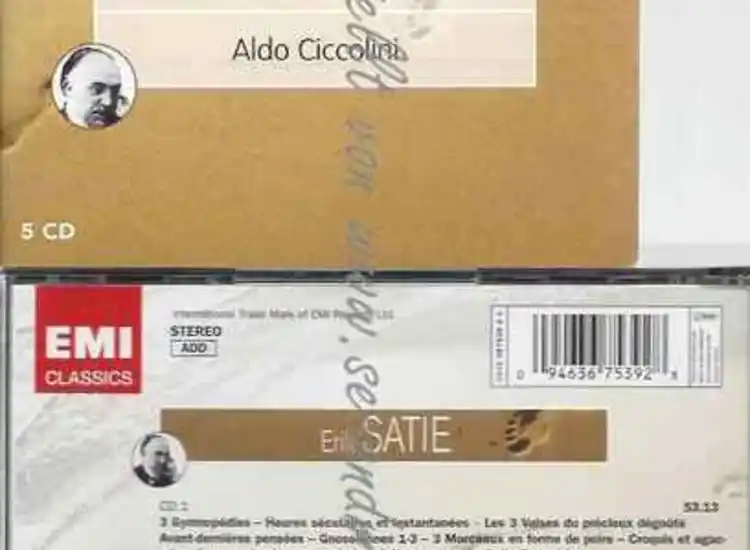 CD--CICCOLINI,ALDO UND SATIE,ERIK--KLAVIERWERKE ansehen