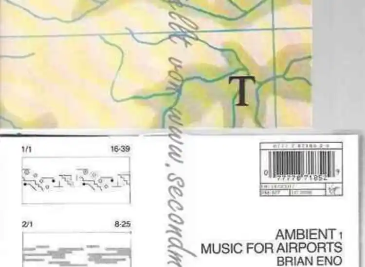 CD--BRIAN ENO--AMBIENT 1: MUSIC FOR AIRPORTS ansehen