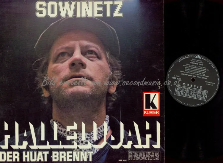 LP--KURT SOWINETZ HALLELUJAH DER HUAT BRENNT ansehen