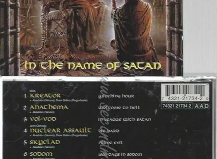 CD-- VARIOUS--IN THE NAME OF SATAN (A TRIBUT TO VENOM) ansehen