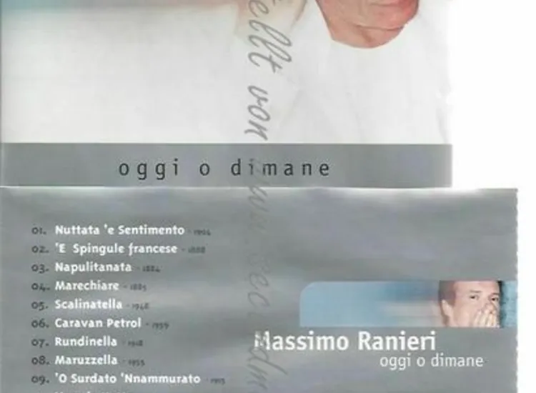 CD-- MASSIMO RANIERI  --OGGI O DIMANE ansehen