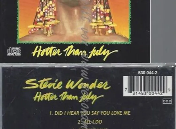 CD--STEVIE WONDER--HOTTER THAN JULY ansehen