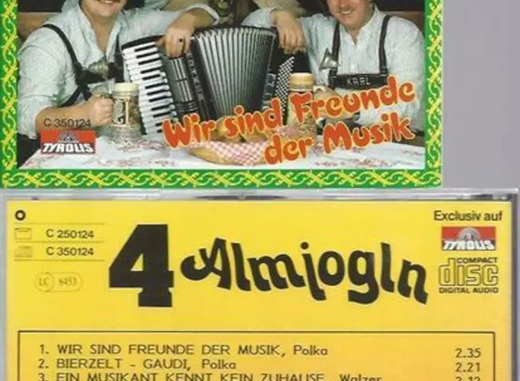 CD -4 Almjogln Wir sind Freunde der Musik ansehen