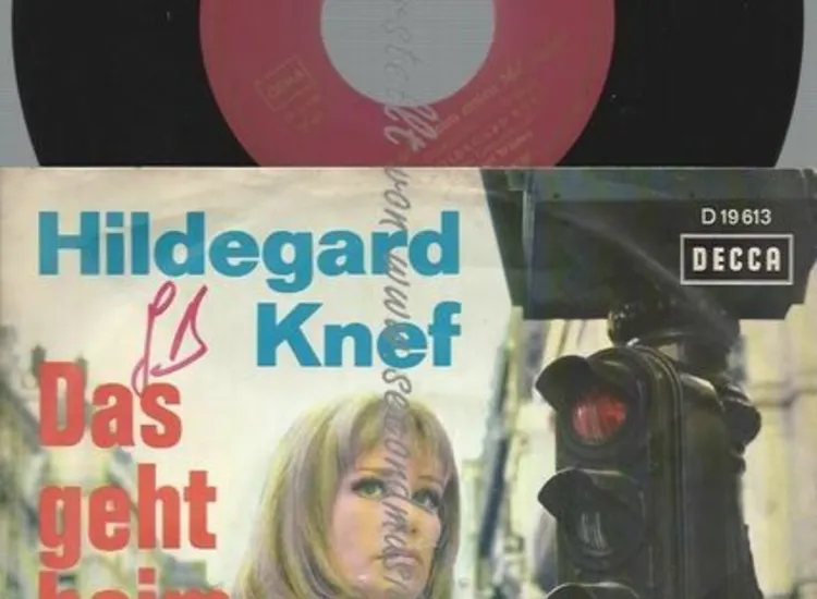 Hildegard Knef ‎– Das Geht Beim Ersten Mal Vorbei ansehen