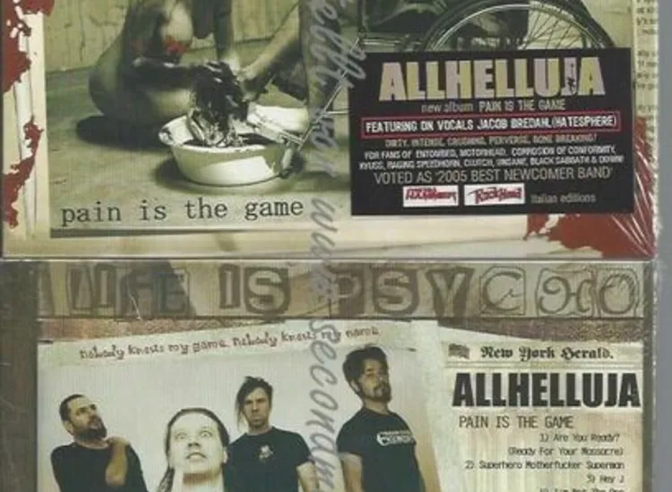 CD--IGI/ ALLHELLUJA--PAIN IS THE GAME ansehen