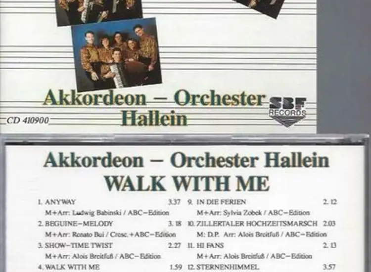 CD- Akkordeon Orchester Hallein Walk with me ansehen