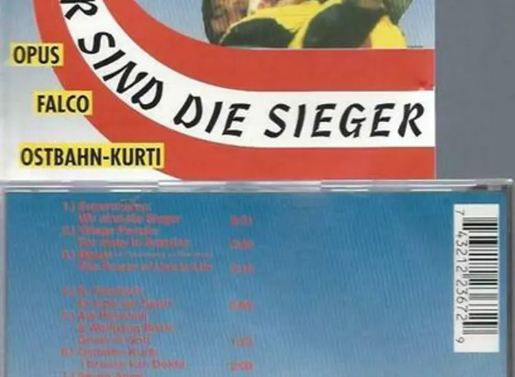 CD--WIR SIND DIE SIEGER // OPUS // FENDRICH // FALCO // OSTBAHN KURTI ansehen