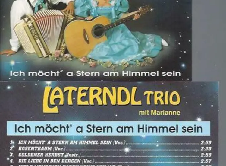 CD- Laterndl Trio  //  Ich möcht a Stern am Himmel sein ansehen