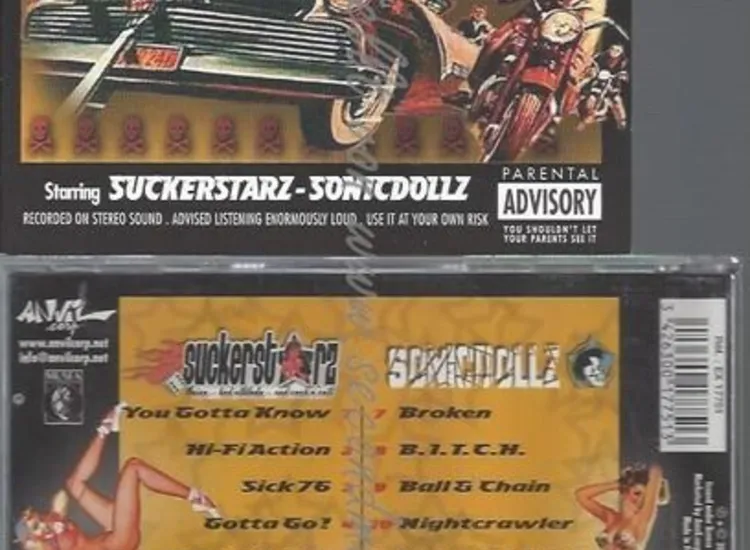 CD--SUCKERSTARZ VS SONICDOLLZ--ROCK N ROLL RIOT ansehen