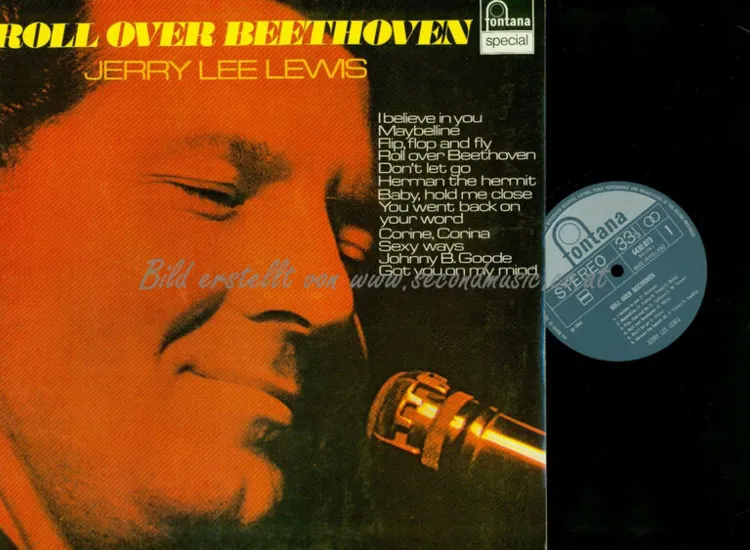 LP--JERRY LEE LEWIS ROLL OVER BEETHOVEN // 6430073 NL ansehen