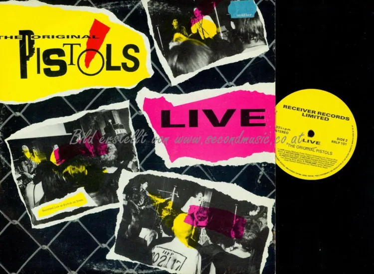 DLP-- Sex Pistols ‎– Original Pistols Live  // RRLP101 ansehen