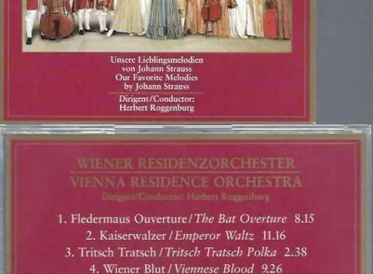 CD--Wiener Residenz orchester Johann Strauss ansehen