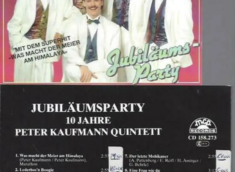 CD-- Peter Kaufmann Quintett Jubiläums Party ansehen