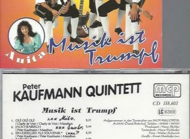 CD--Peter Kaufmann Quintett   // Musik ist Trumpf ansehen