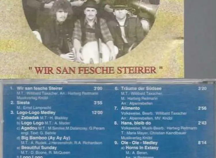 CD--Alpen Rebellen //   Wir san Fesche Steirer ansehen