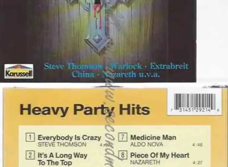 CD--Heav Party Hits -- Warlock-Nazareth ansehen