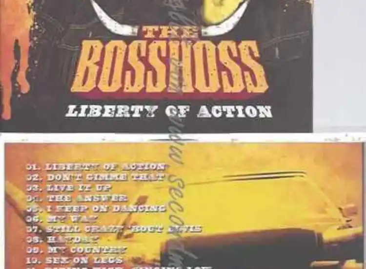 CD--THE BOSSHOSS | --LIBERTY OF ACTION ansehen