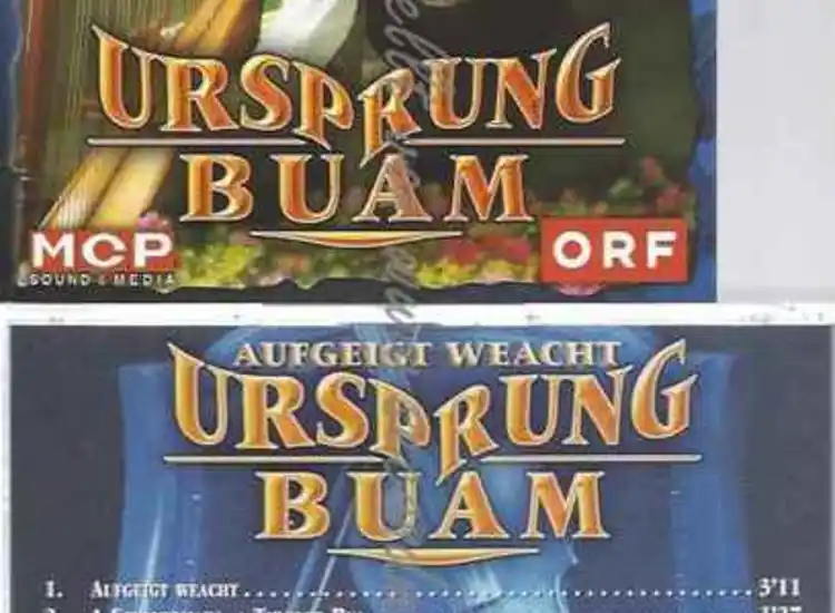 CD--URSPRUNG BUAM | --AUFGEIGT WEACHT ansehen