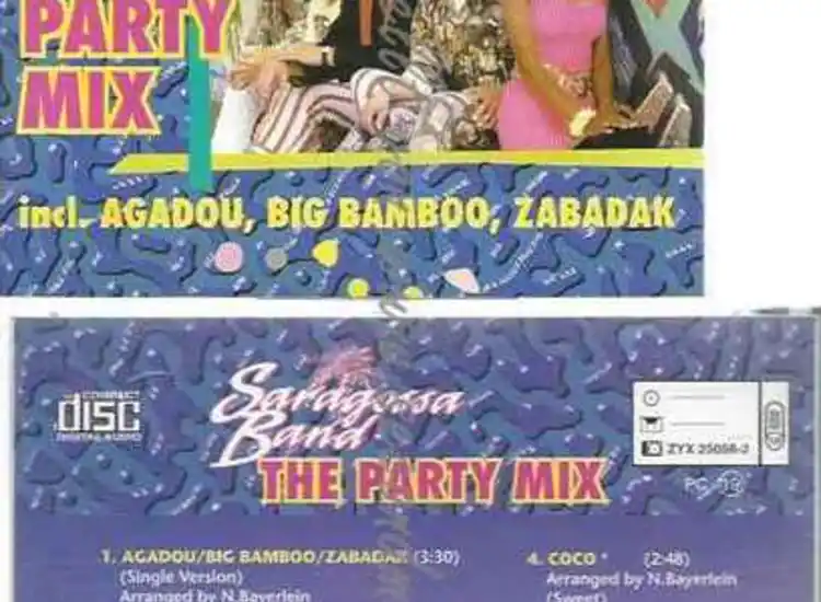 CD--ABADAK)/ SARAGOSSA BAND | --PARTY MIX (AGADOU ansehen