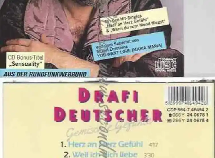 CD--DRAFI DEUTSCHER | --GEMISCHTE GEFÜHLE () ansehen