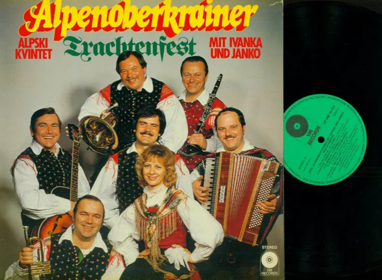 LP--- Alpenoberkrainer ‎–  Trachtenfest / VM Records Alpski Kvintet ansehen