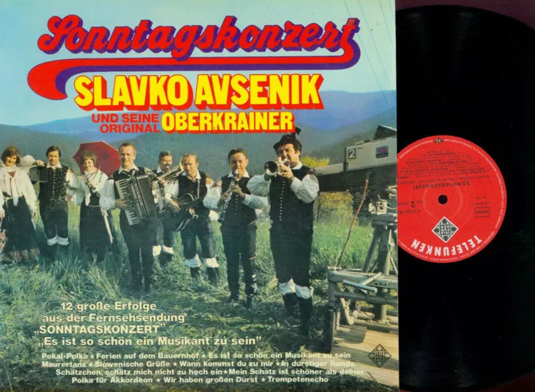 LP--  Slavko Avsenik Und Seine Original Oberkrainer ‎– Sonntagskonzert ansehen