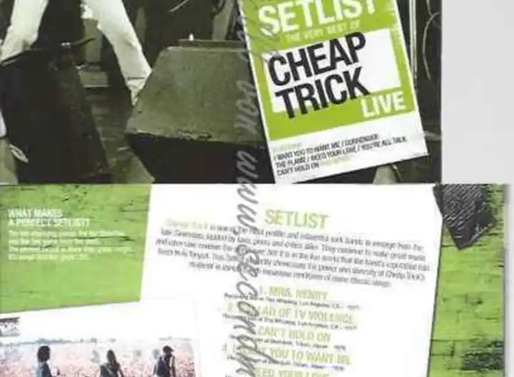 CD--CHEAP TRICK | --SETLIST: THE VERY BEST OF CHEAP TRICK LIVE ansehen