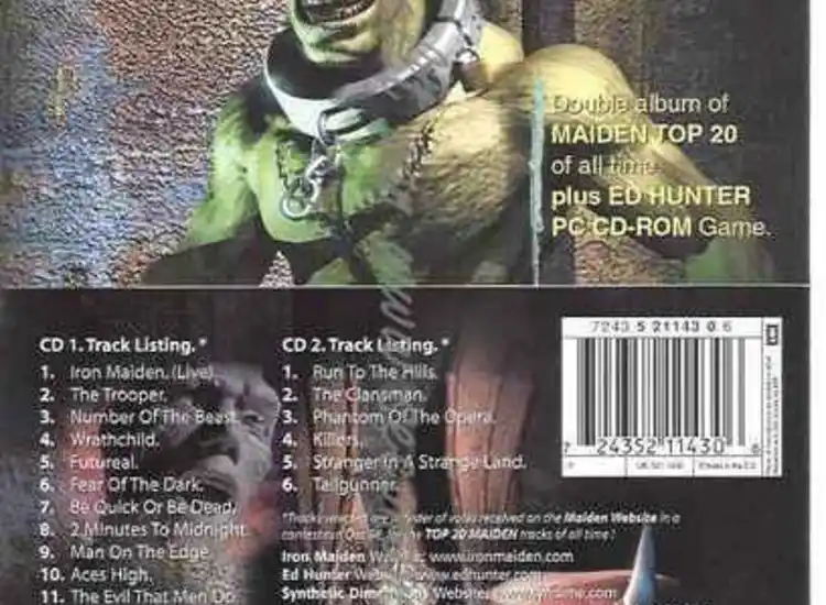 CD--IRON MAIDEN | --ED HUNTER (INKL.CD-ROM GAME) ansehen