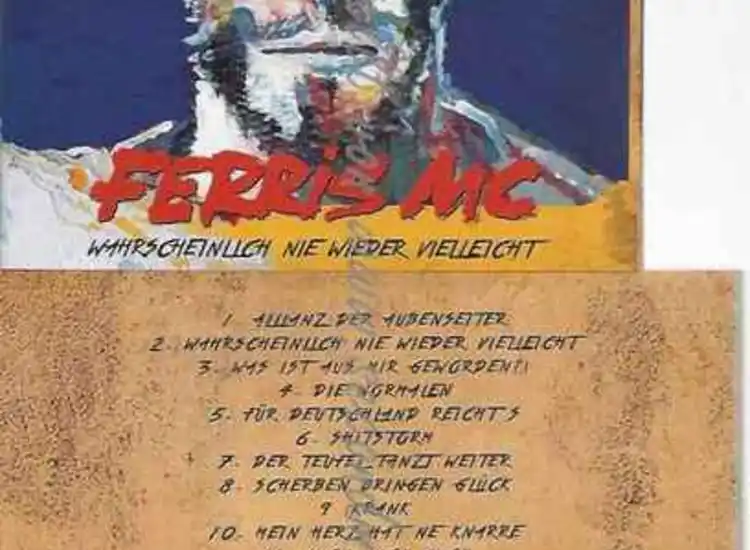 CD--FERRIS MC | --WAHRSCHEINLICH NIE WIEDER VIELLEICHT ansehen