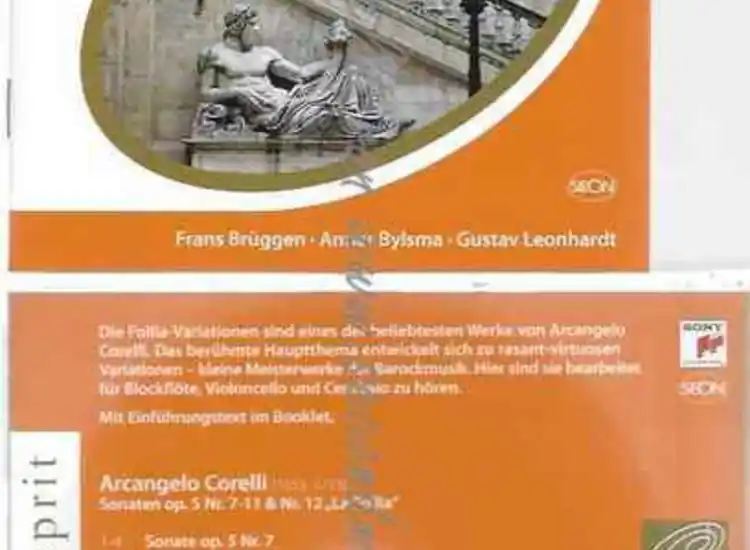 CD--A FOLLIA/ FRANS BRÜGGEN | --ESPRIT ansehen