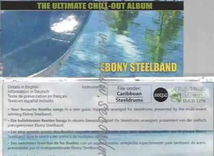 CD--EBONY STEELBAND | --POPULAR BEATLES SONGS-CARIBBEAN STEELDRUMS ansehen