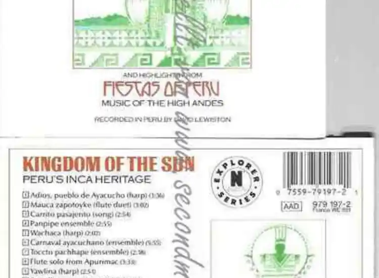 CD--DAVID LEWISTON | --KINGDOM OF THE SUN. FIESTAS OF PERU ansehen