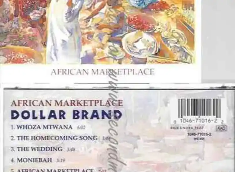 CD--ABDULLAH IBRAHIM | --AFRICAN MARKETPLACE ansehen