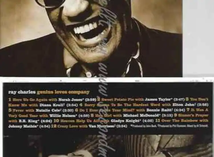 CD--RAY CHARLES  | --GENIUS LOVES COMPANY ansehen