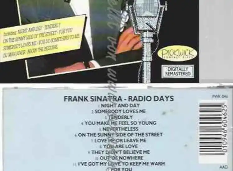 CD--FRANK SINATRA | --RADIO DAYS (COMPILATION,  TRACKS) ansehen