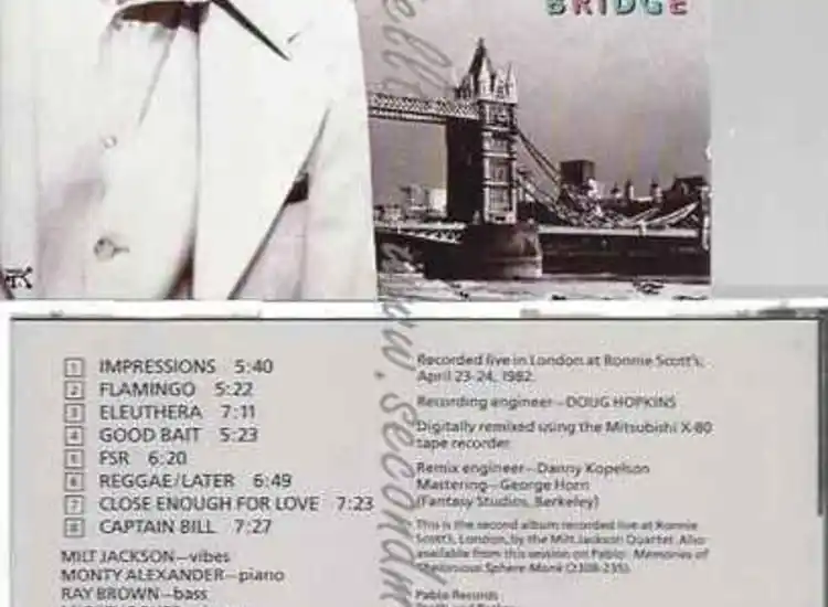 CD--MILT JACKSON | --LONDON BRIDGE ansehen