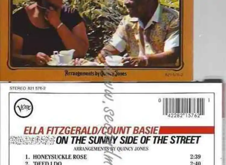 CD--FITZGERALD,ELLA UND COUNT BASIE | --ON THE SUNNY SIDE OF THE STREET ansehen